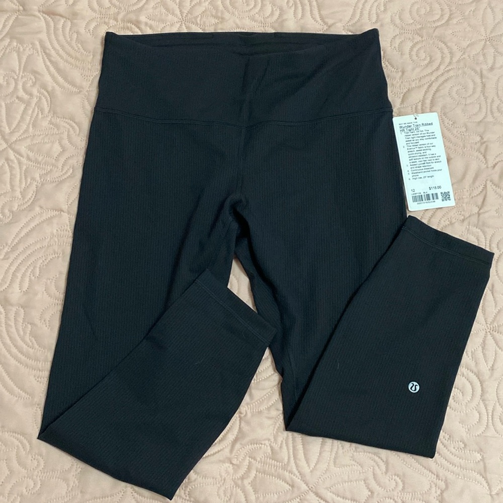 Wunder Train ribbed HR tight 25”